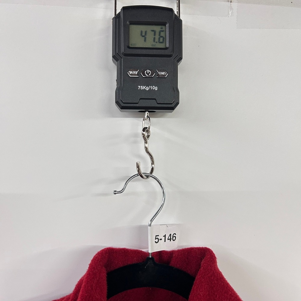 Hilary Radley Funnel Neck Alpaca Wool Swing Coat L Red Quiet Luxury - Picture 14 of 14